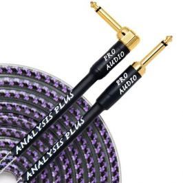 Кабель гитарный Analysis-Plus Pro Oval Studio G&H Plug Gold 5 m (прямой/угловой)