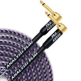 Кабель гитарный Analysis-Plus Pro Oval Studio G&H Plug Gold 7 m (угловой/угловой)