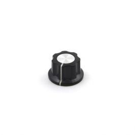 Ручка Audiocore AKN010F Black/Silver для потенциометров/селекторов