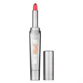 Benefit They're REAL! Double the Lip Помада-карандаш Criminally Coral (кримминально кораловый)