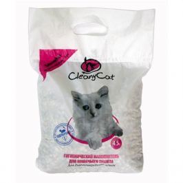 Минеральный впитывающий наполнитель CleanyCat 4.5л для длинношерстных кошек (2.7кг)