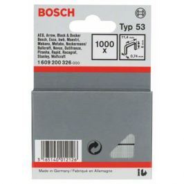 Скобы BOSCH тип 53, 6мм 1.609.200.326