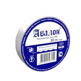 Изолента АВАЛОН 15мм*20м белая
