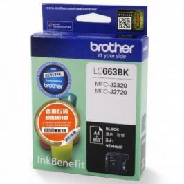Картридж Brother LC663BK для MFC-J2320 MFC-J2720 черный
