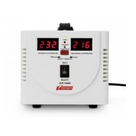 Стабилизатор напряжения Powerman AVS 1000D белый 2 розетки