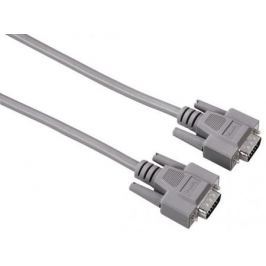 Кабель VGA 3м Hama серый H-42087