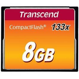 Карта памяти Compact Flash 8Gb Transcend <133x> TS8GCF133