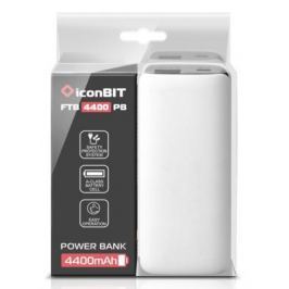 Портативное зарядное устройство IconBIT FTB4400PB 4400mAh белый