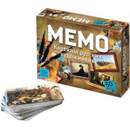 Настольная игра Бэмби развивающая «Мемо» Картины русских художников 02439