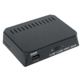 Тюнер цифровой DVB-T2 BBK SMP132HDT2 серый