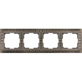 Рамка Antik на 4 поста бронза WL07-Frame-04 4690389054389