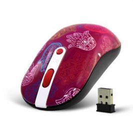 Мышь беспроводная Crown CMM-926W hand рисунок USB
