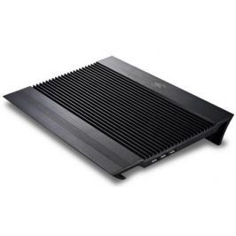 Подставка для ноутбука 17" Deepcool N8 BLACK 380x278x55mm 2xUSB 1244g 25dB черный
