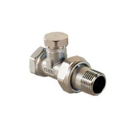 Клапан настроечный прямой 1/2" (с доп. уплотнением)