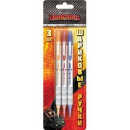 Набор шариковых ручек Action! Dragons 3 шт DR-ABP153/3 DR-ABP153/3