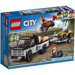 Конструктор LEGO City: Гоночная команда 239 элементов 60148