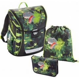 Ранец Step By Step BaggyMax Fabby Green Dino 3 предмета 138630