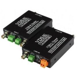Комплект SC&T VDS 2700 (DC12V) Передатчик VDS 2700-R + Приемник VDS 2700-L Передача по одному коаксиальному кабелю до 800 м