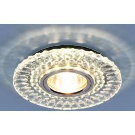 Встраиваемый светильник Elektrostandard 2197 MR16 CL/SL прозрачный/серебро 4690389101021