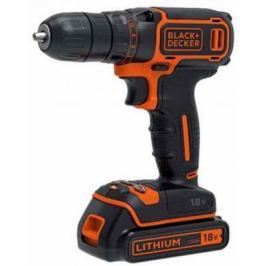 Аккумуляторная дрель-шуруповерт Black & Decker BDCDC18K1B-QW