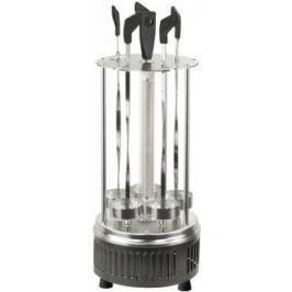 Электрошашлычница HOME ELEMENT HE-EB741 серый гранит