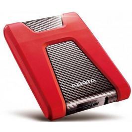 Внешний жесткий диск 2.5" USB3.1 2Tb Adata HD650 AHD650-2TU31-CRD красный