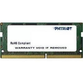 Оперативная память для ноутбуков SO-DDR4 4Gb PC4-17000 2133MHz DDR4 DIMM Patriot PSD44G213341S