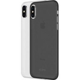 Накладка Incipio Feather Light для iPhone X чёрный белый IPH-1645-FSM