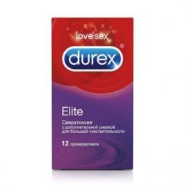 DUREX Презервативы №12 Elite сверхтонкие