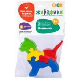Крупный пазл для малышей "Кошечка", 8 деталей