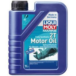 Cинтетическое моторное масло LiquiMoly Marine Fully Synthetic 2T Motor Oil 1 л 25021