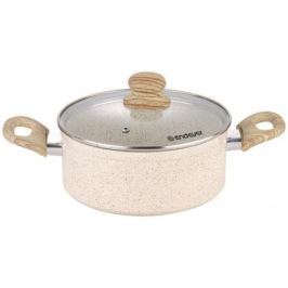 Кастрюля ENDEVER Stone-Beige-24C 24 см 4 л алюминий