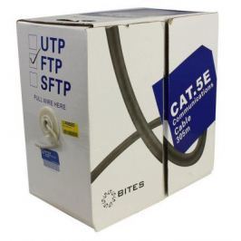 Кабель F/UTP indoor 4 пары категория 5e 5bites одножильный 24AWG CCA PVC 305m FS5505-305A