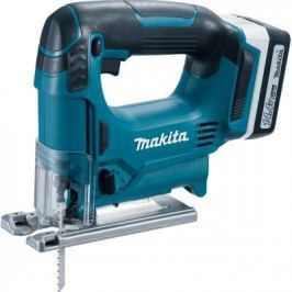 Лобзик MAKITA JV143DWE 14.4В 2х1.5АчLi-ion 2900об/м ход-18мм рез-65мм 1.9кг чем 1 пилка G-серия