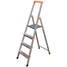 Стремянка KRAUSE SOLIDY KS-126221 4 ступени раб. высота 2.85 м свободностоящая
