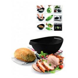 Форма силиконовая для выпечки и запекания, черная TK 0235