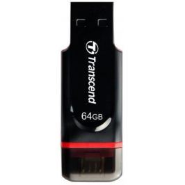 Флешка USB 64Gb Transcend Jetflash 340 TS64GJF340 черный
